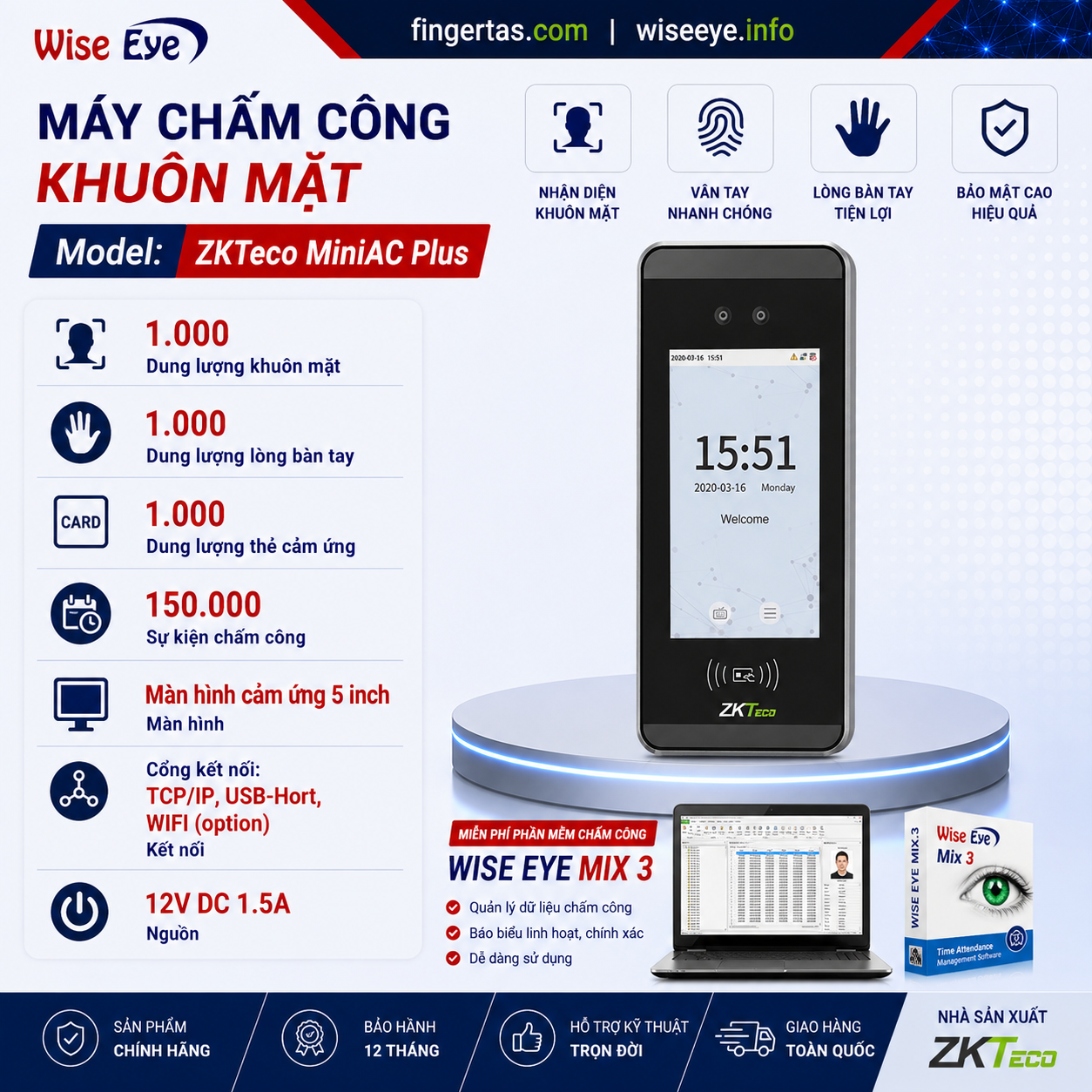 ZKTeco MiniAC Plus ZKTeco MiniAC Plus